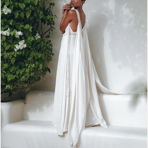 Never worn boho bridal dress